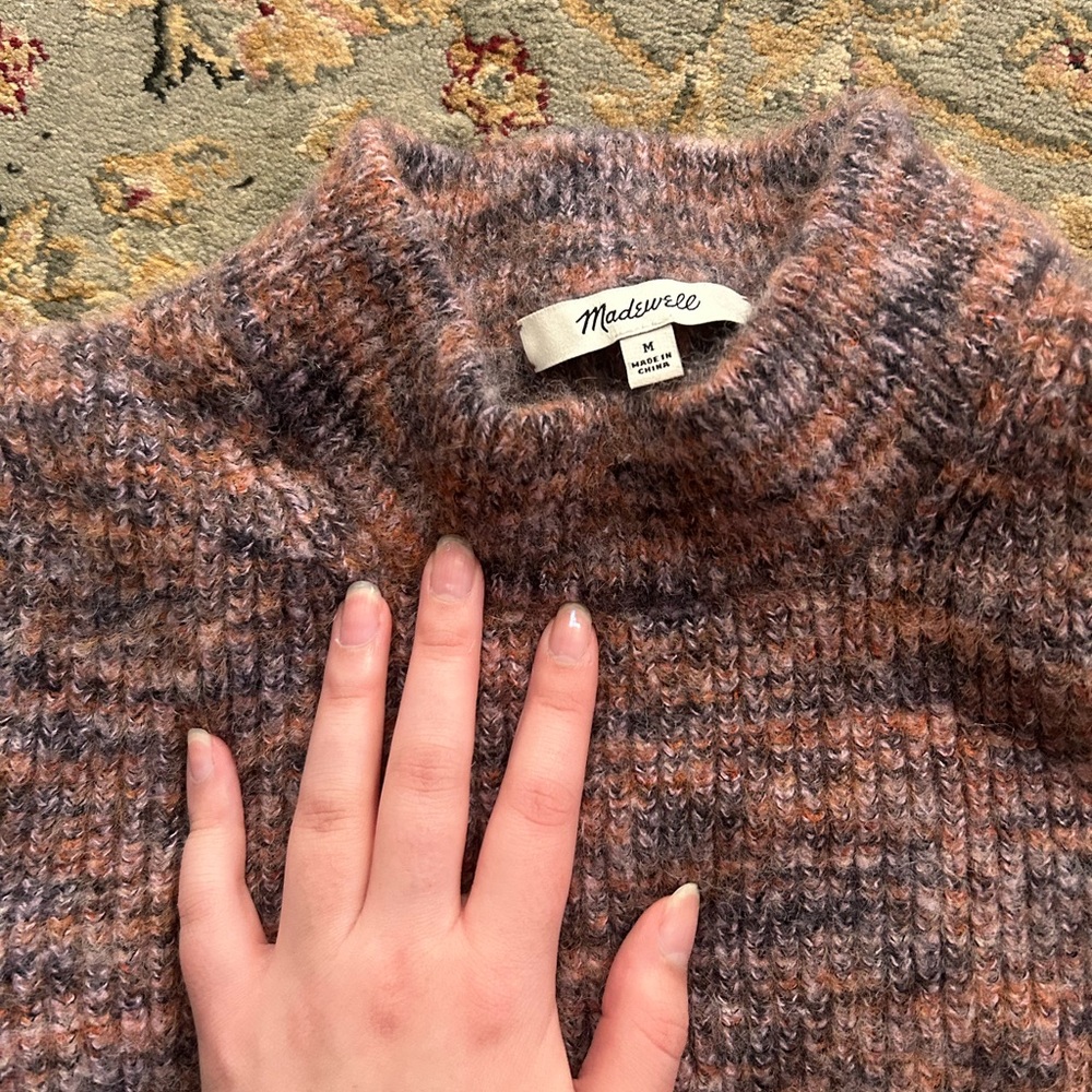 Madewell Marled Wool Blend Sweater